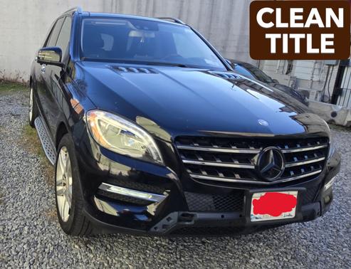 Black 2013 Mercedes-Benz M-Class ML 350 4MATIC