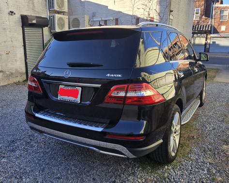 Black 2013 Mercedes-Benz M-Class ML 350 4MATIC