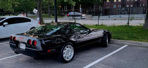 Black 1992 Chevrolet Corvette Base