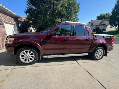 Purple 2007 Ford Explorer Sport Trac Limited