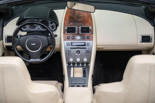 Black 2006 Aston Martin DB9 Volante
