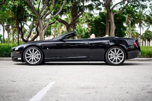 Black 2006 Aston Martin DB9 Volante