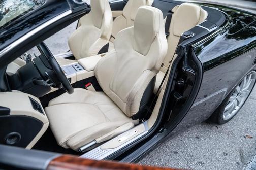 Black 2006 Aston Martin DB9 Volante