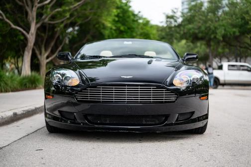 Black 2006 Aston Martin DB9 Volante