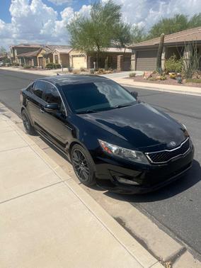 Black 2011 Kia Optima SX