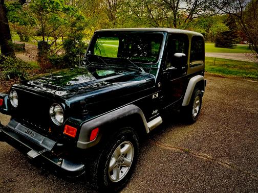 Green 2005 Jeep Wrangler X
