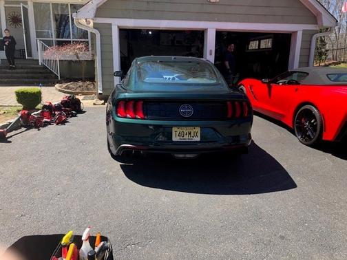 Green 2019 Ford Mustang Bullitt