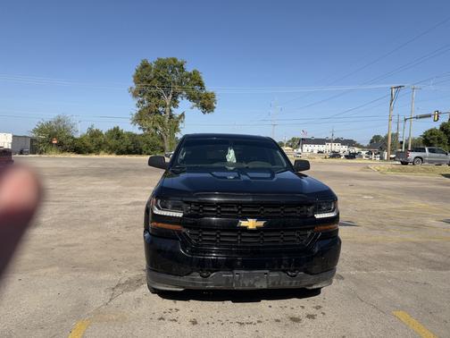Black 2017 Chevrolet Silverado 1500 Custom