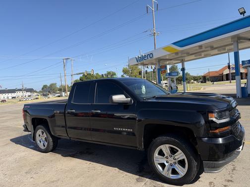 Black 2017 Chevrolet Silverado 1500 Custom