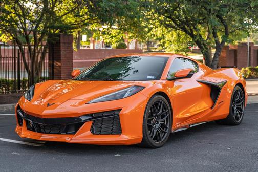 Orange 2024 Chevrolet Corvette Z06 w/2LZ