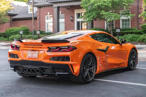 Orange 2024 Chevrolet Corvette Z06 w/2LZ