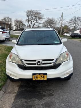 White 2010 Honda CR-V EX-L w/Navigation