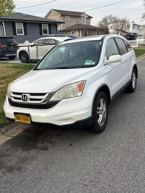 White 2010 Honda CR-V EX-L w/Navigation