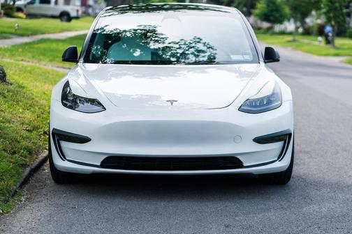 White 2023 Tesla Model 3 Base