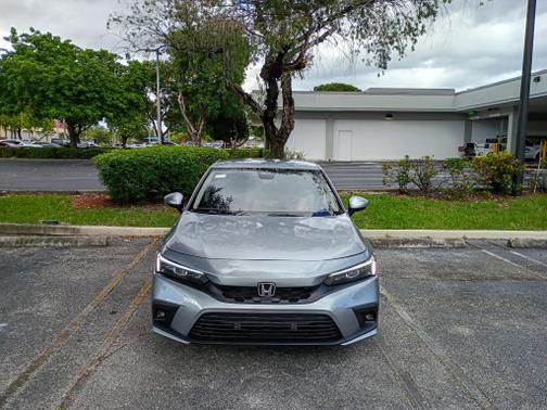 Silver 2024 Honda Civic LX