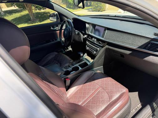 White 2016 Kia Optima SXL Turbo