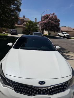 White 2016 Kia Optima SXL Turbo