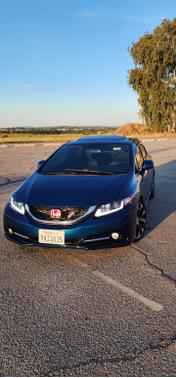 Blue 2013 Honda Civic Si