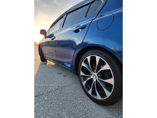 Blue 2013 Honda Civic Si