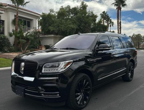 Black 2020 Lincoln Navigator L Reserve