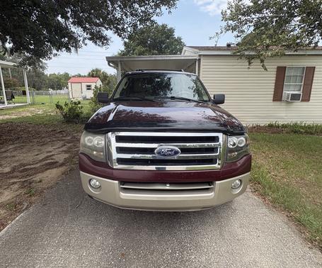 Red 2010 Ford Expedition Eddie Bauer