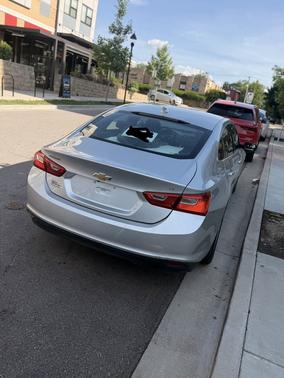 Silver 2017 Chevrolet Malibu 1LT