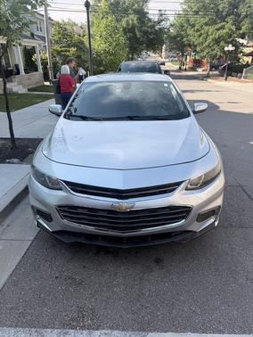 Silver 2017 Chevrolet Malibu 1LT