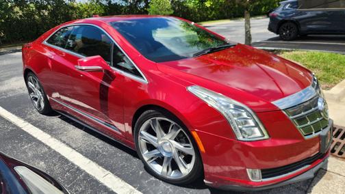 Red 2014 Cadillac ELR Base