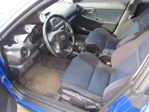 Blue 2002 Subaru Impreza WRX