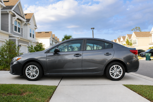 Gray 2018 Subaru Impreza 2.0i Premium