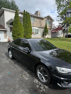 Black 2017 Audi A4 2.0T Premium