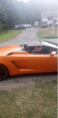 Orange 2008 Lamborghini Gallardo Base