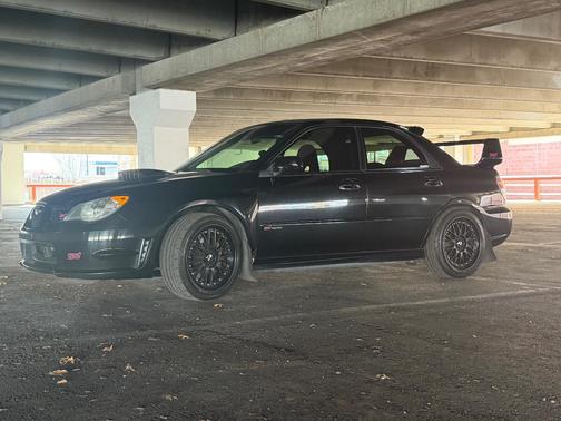 Black 2006 Subaru Impreza WRX Sti