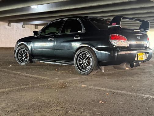 Black 2006 Subaru Impreza WRX Sti
