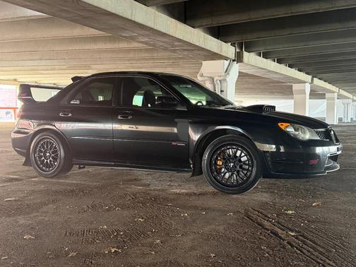 Black 2006 Subaru Impreza WRX Sti