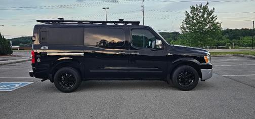 Black 2021 Nissan NV Passenger NV3500 HD SL V8