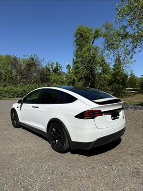 White 2024 Tesla Model X Plaid