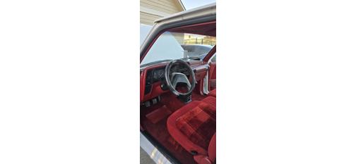 White 1992 Ford Ranger Custom