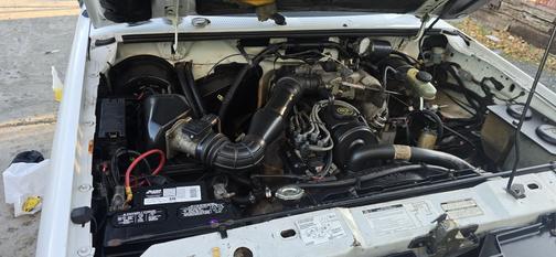 White 1992 Ford Ranger Custom