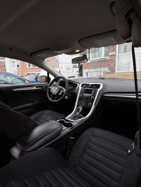 Blue 2014 Ford Fusion SE