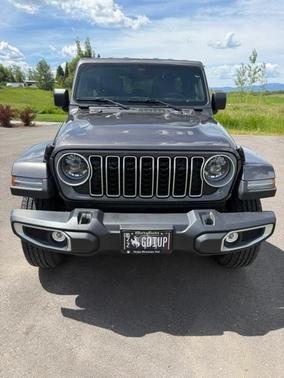 Gray 2025 Jeep Wrangler Sahara