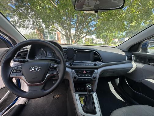 Blue 2018 Hyundai ELANTRA SEL