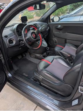 Silver 2015 FIAT 500e Battery Electric