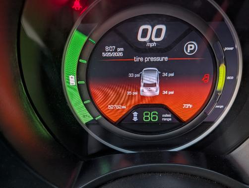 Silver 2015 FIAT 500e Battery Electric
