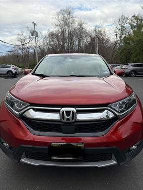 Orange 2017 Honda CR-V EX