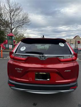 Orange 2017 Honda CR-V EX