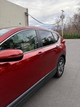 Orange 2017 Honda CR-V EX