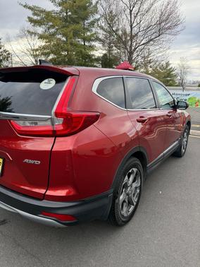 Orange 2017 Honda CR-V EX