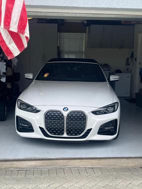 White 2024 BMW 430 i