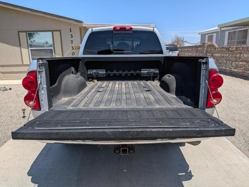 Silver 2007 Dodge Ram 3500 Laramie Mega Cab DRW